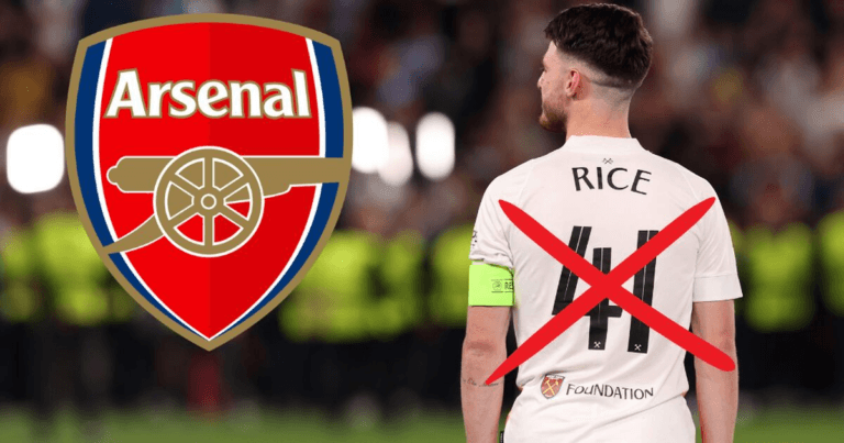Why Declan Rice won’t be able to wear the no.41 shirt at Arsenal