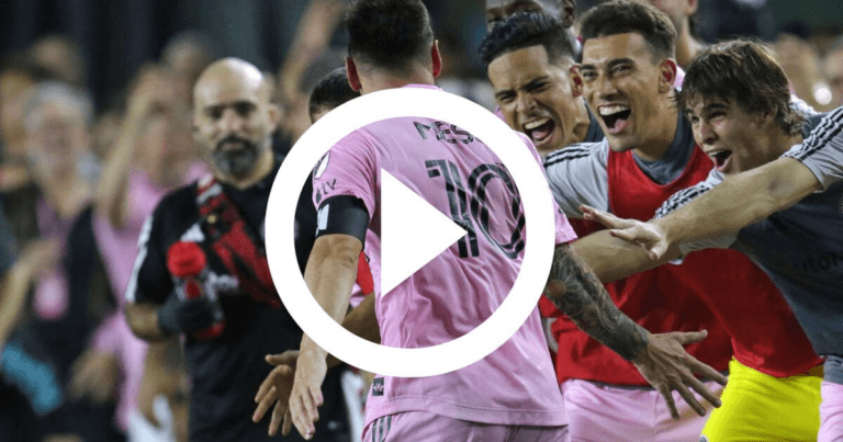 Watch: Lionel Messi nets brace & one assist on first MLS start