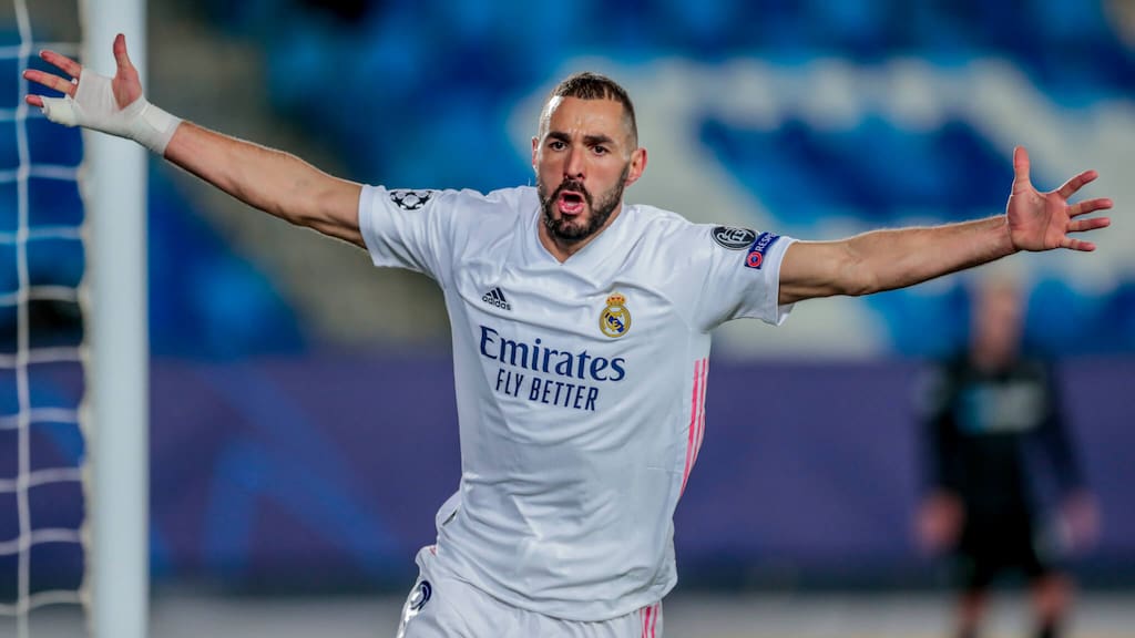 Real Madrid's Karim Benzema