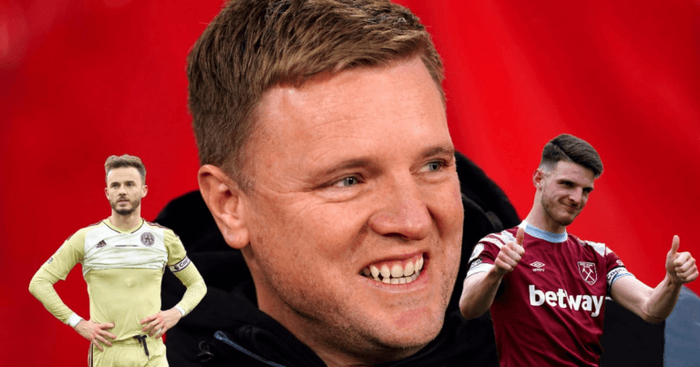 Newcastle planning massive summer spend as they target four stars including Rice and Maddison