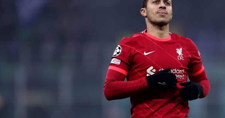 Liverpool boss Jurgen Klopp issues Thiago injury update after Carabao Cup heartbreak