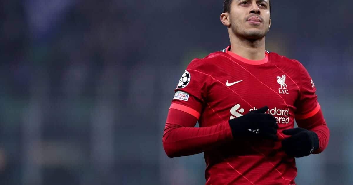Liverpool boss Jurgen Klopp issues Thiago injury update after Carabao Cup heartbreak