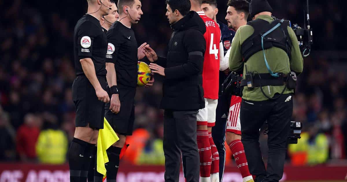 “…that was not understanding your job.” | Mikel Arteta hits out at costly VAR decision in draw against Brentford