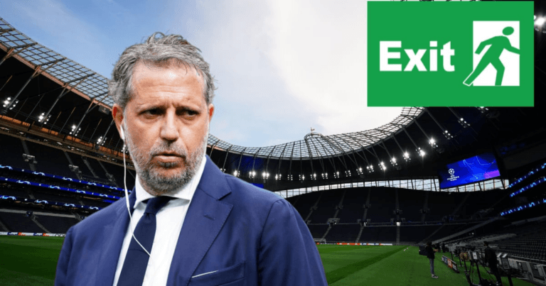 Official: Fabio Paratici resigns from Tottenham Hotspur
