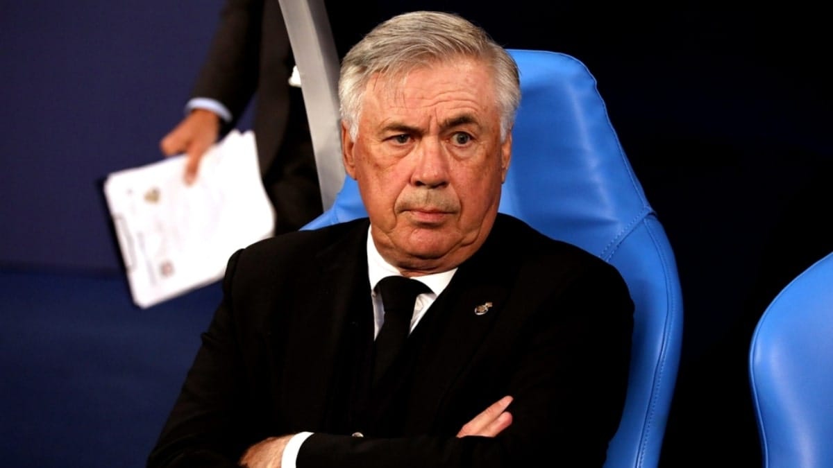 Carlo Ancelotti of Real Madrid