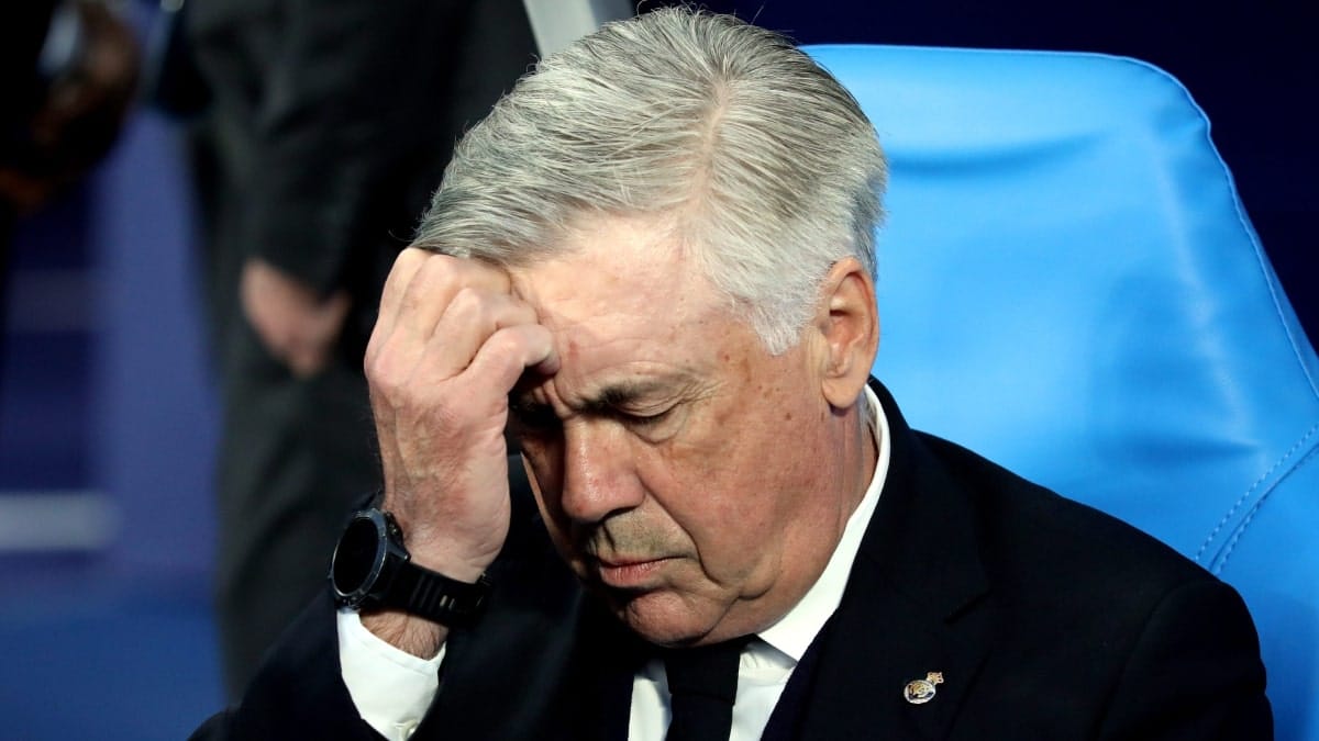 Real Madrid football manager Carlo Ancelotti