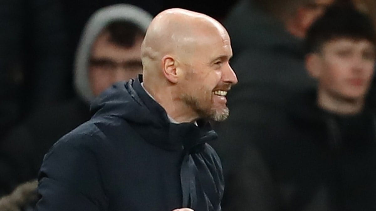 Man United football manager Erik ten Hag