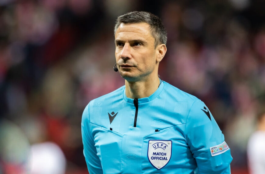 Who is Slavko Vincic, the referee for Borussia Dortmund v Real Madrid in the Champions League Final?
