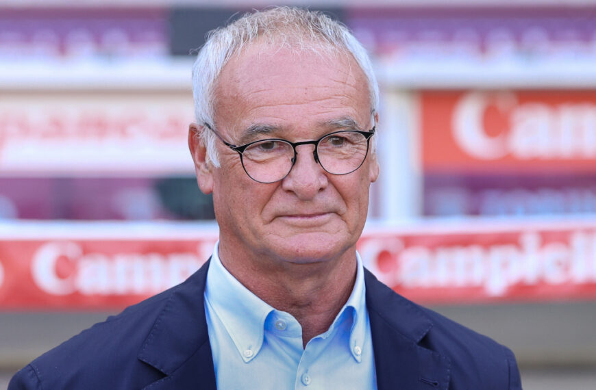 Football manager Claudio Ranieri
