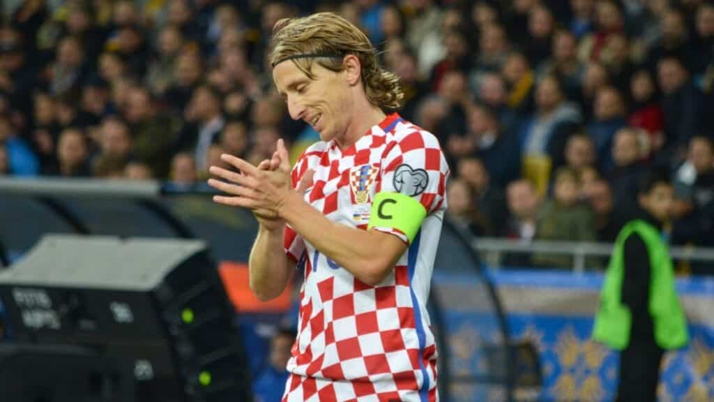 AC Milan and Croatia midfielder Luka Modric