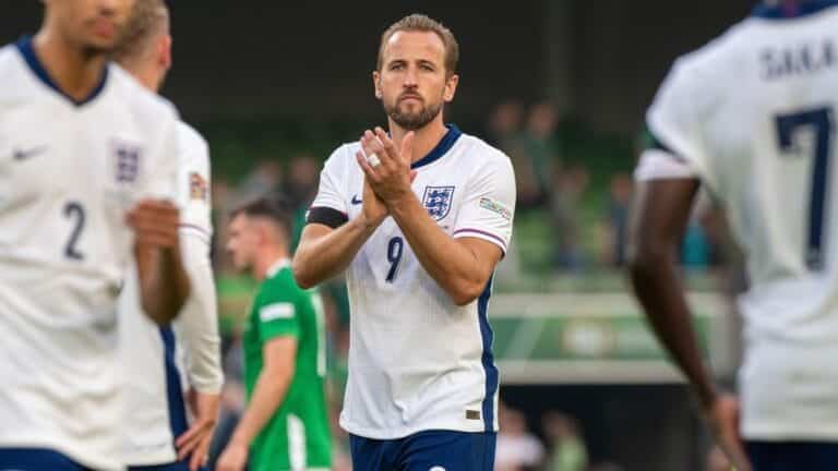 Where does Harry Kane rank among England’s other centurions?