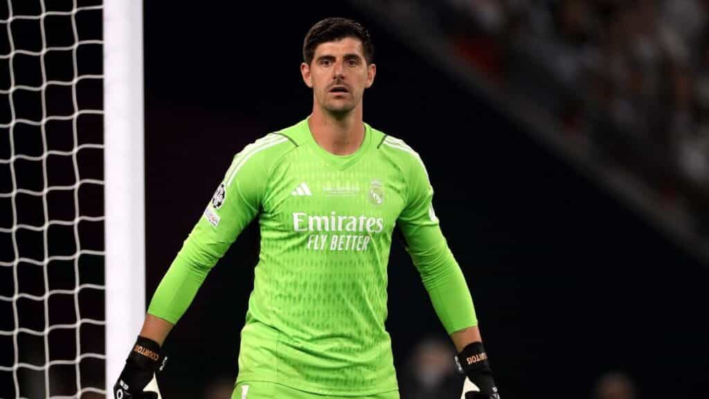 Belgium and Real Madrid goalkeeper Thibaut Courtois