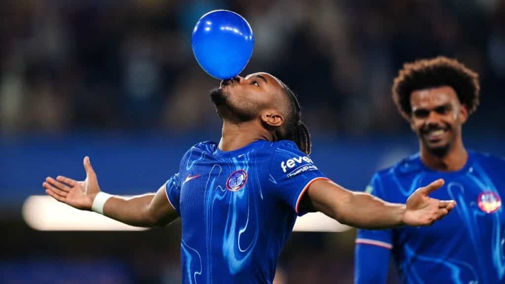 AC Milan's former Chelsea forward Christopher Nkunku