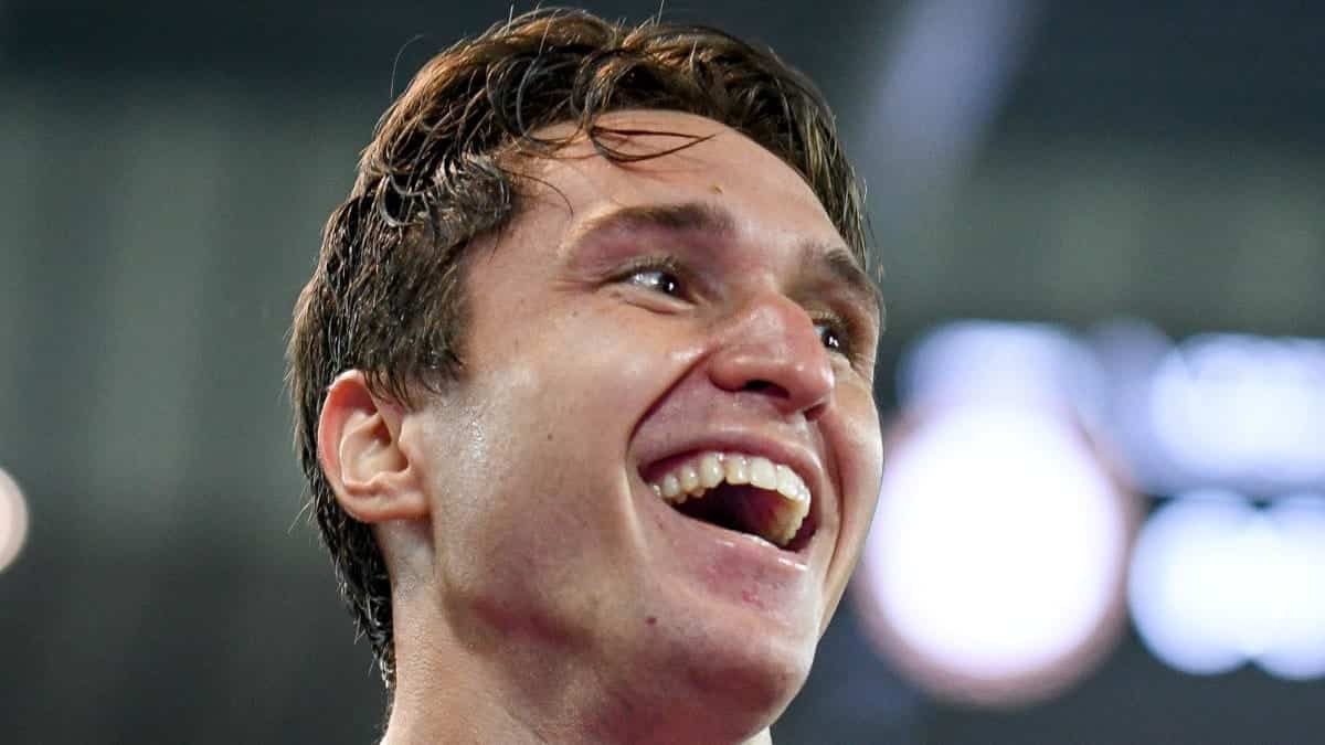 Chiesa happy at Liverpool and not considering move away according to father