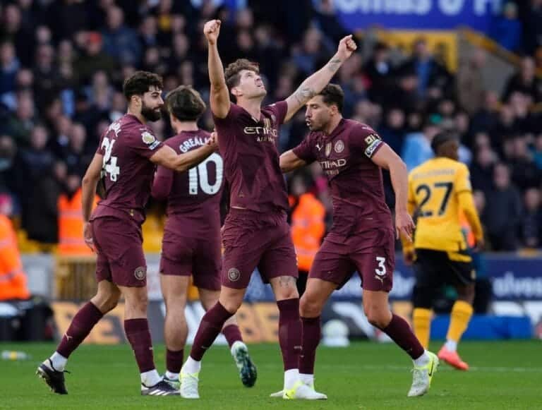 Wolves 1-2 Manchester City: Stones nicks it at the death