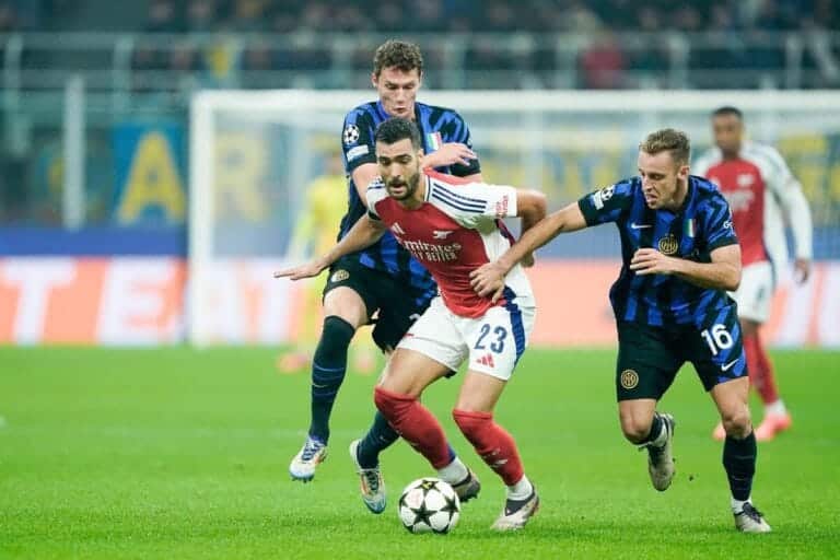 LIVE – Inter 1-0 Arsenal: Stuttering Gunners set for stern test at San Siro