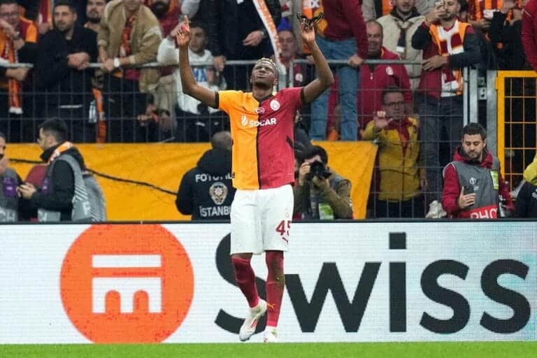 Galatasaray 3-2 Tottenham: Osimhen stars as Spurs beaten in Istanbul
