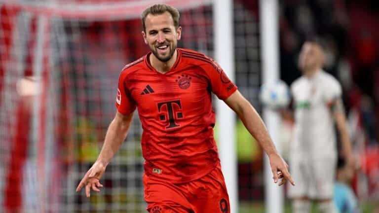 Kane nets hat-trick as Bayern beat Augsburg