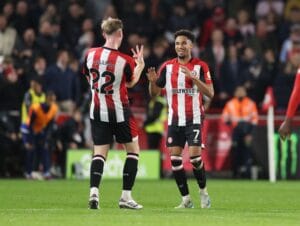 West Ham chasing equaliser as Brentford take huge step towards Europe