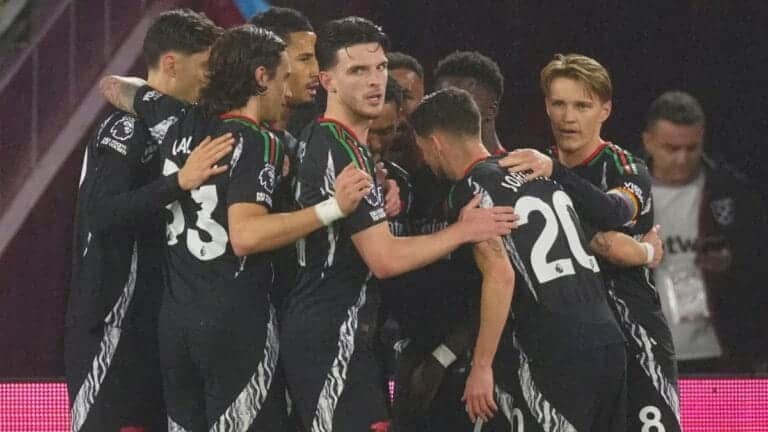 LIVE – West Ham 2-5 Arsenal: Saka penalty caps off Gunners dominance