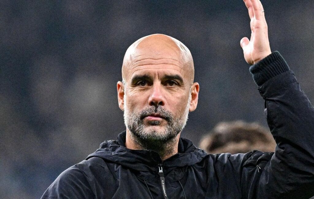 Manchester City boss Pep Guardiola