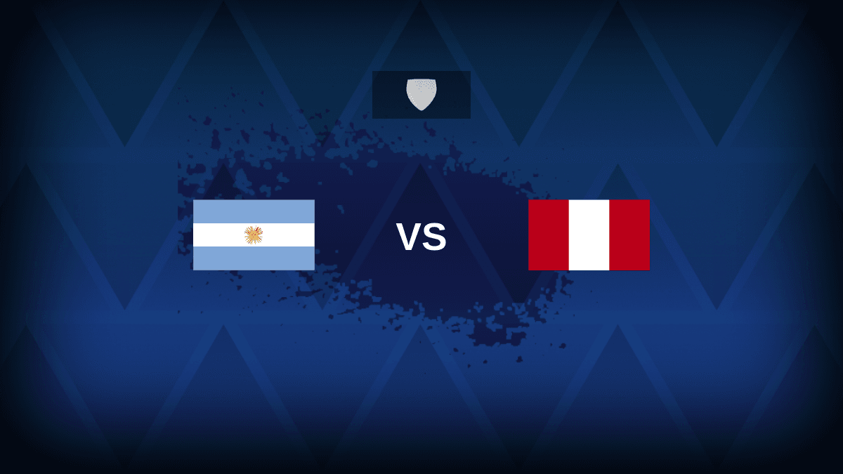 World Cup qualification CONMEBOL: Argentina vs Peru