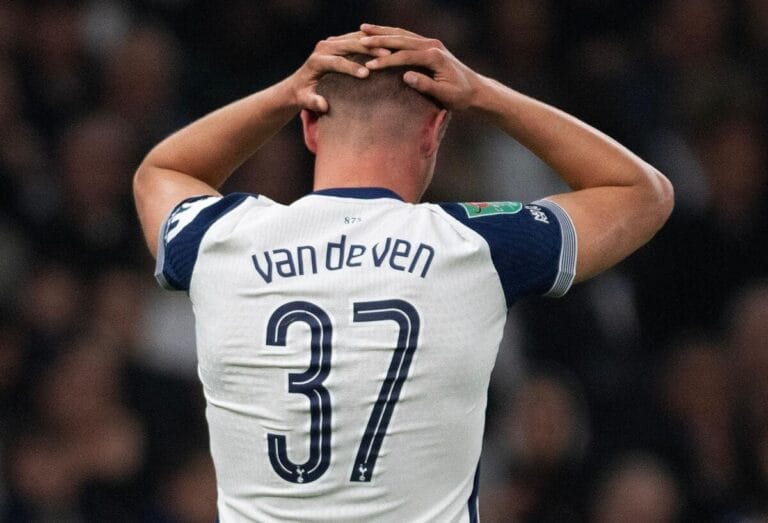 Tottenham v Aston Villa: Van de Ven out but injury ‘not serious’