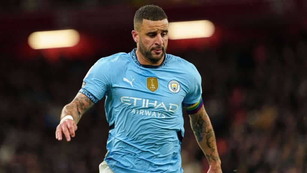 Former Manchester City defender Kyle Walker