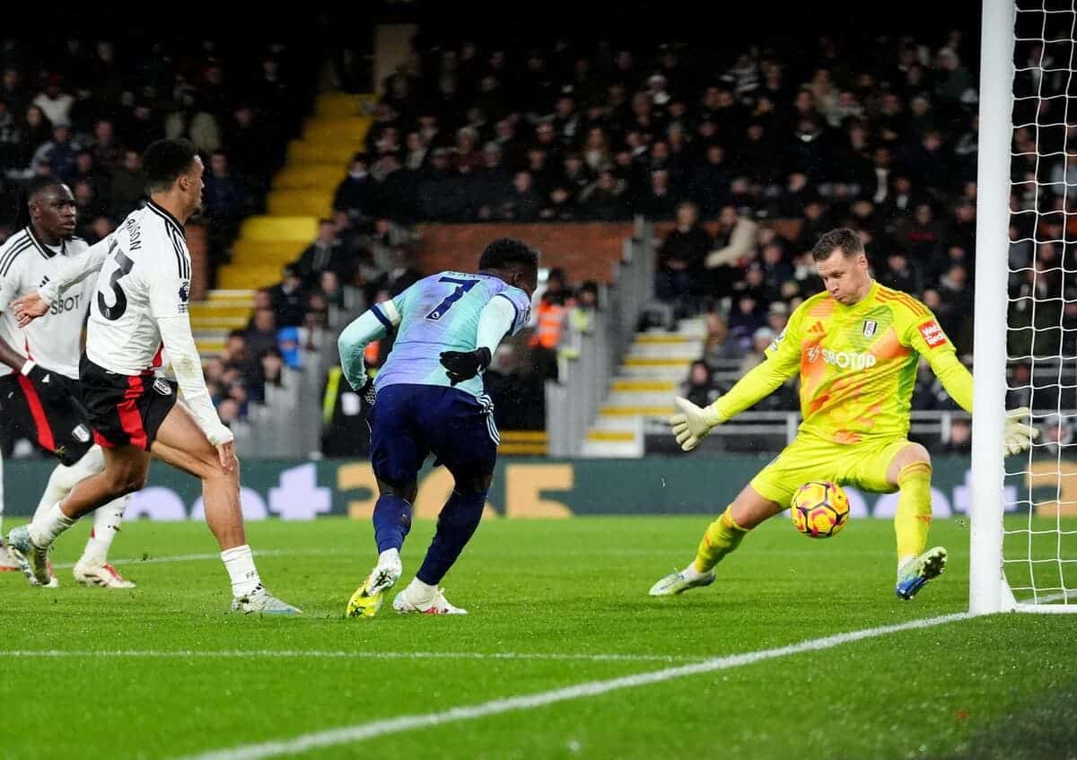 Premier League results: Arsenal held at Fulham, late joy for Leicester and Bournemouth