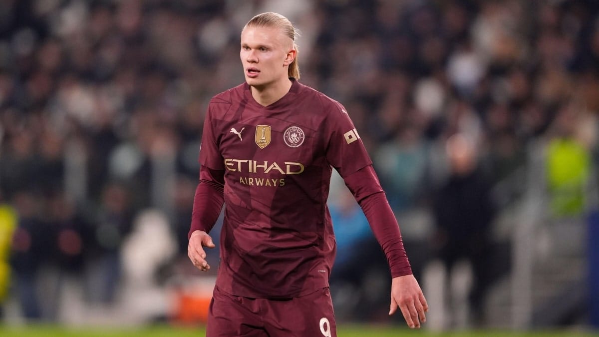 Manchester City's Erling Haaland