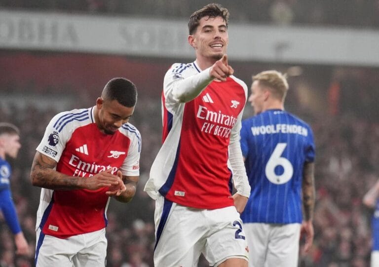 LIVE – Arsenal 1-0 Ipswich: Havertz gives Gunners win