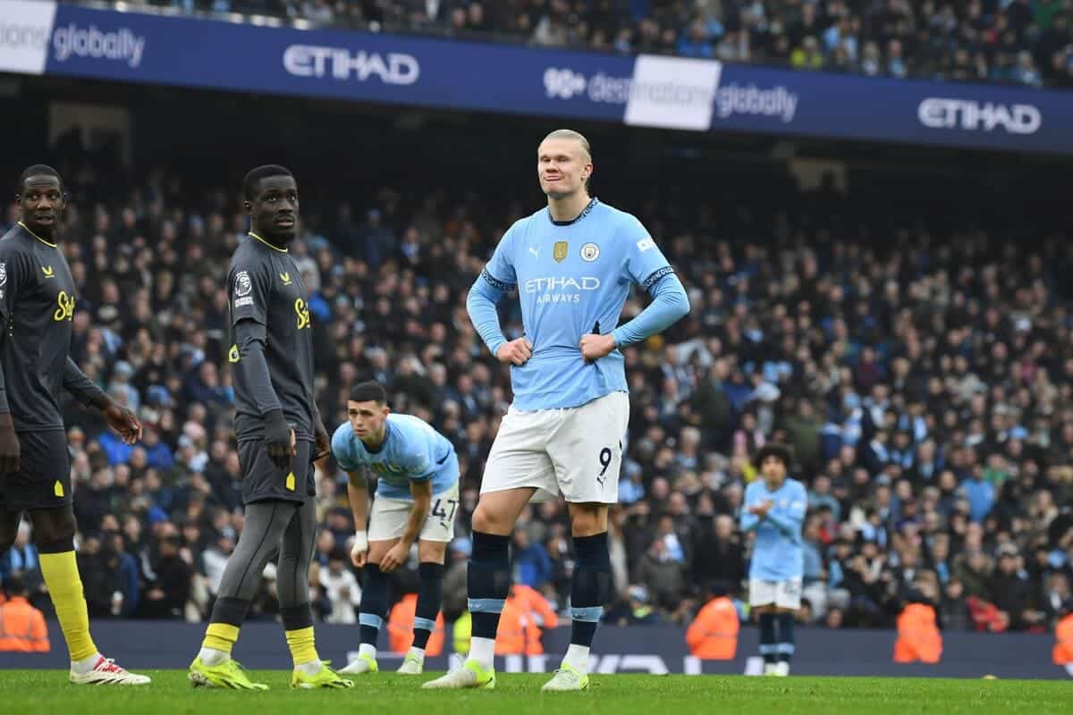 LIVE – Manchester City 1-1 Everton: City fail to win again
