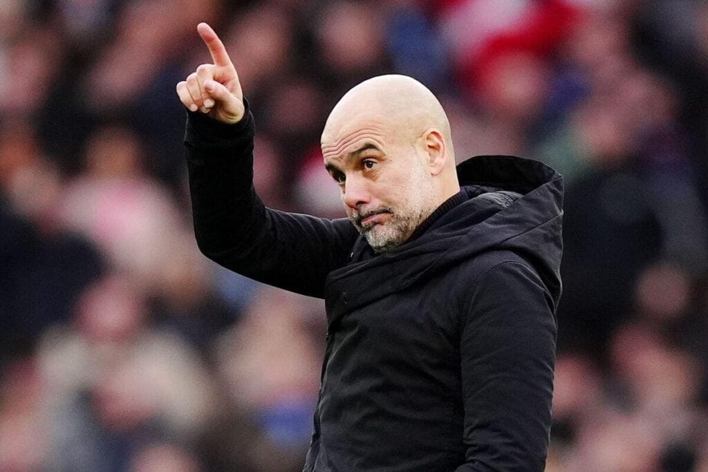 Manchester City boss Pep Guardiola