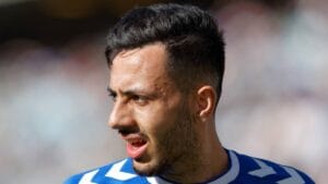 Dwight McNeil’s girlfriend criticises Crystal Palace for ‘toying’ with Everton midfielder