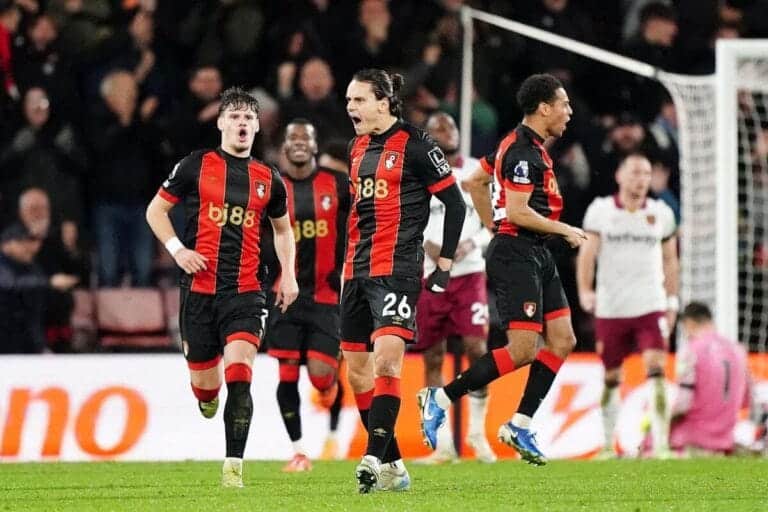 Bournemouth 1-1 West Ham: Late goals see points shared on south coast