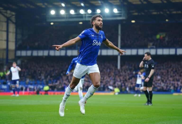 Everton 3-2 Tottenham: Calvert-Lewin and Ndiaye on target as Spurs’ woes continue