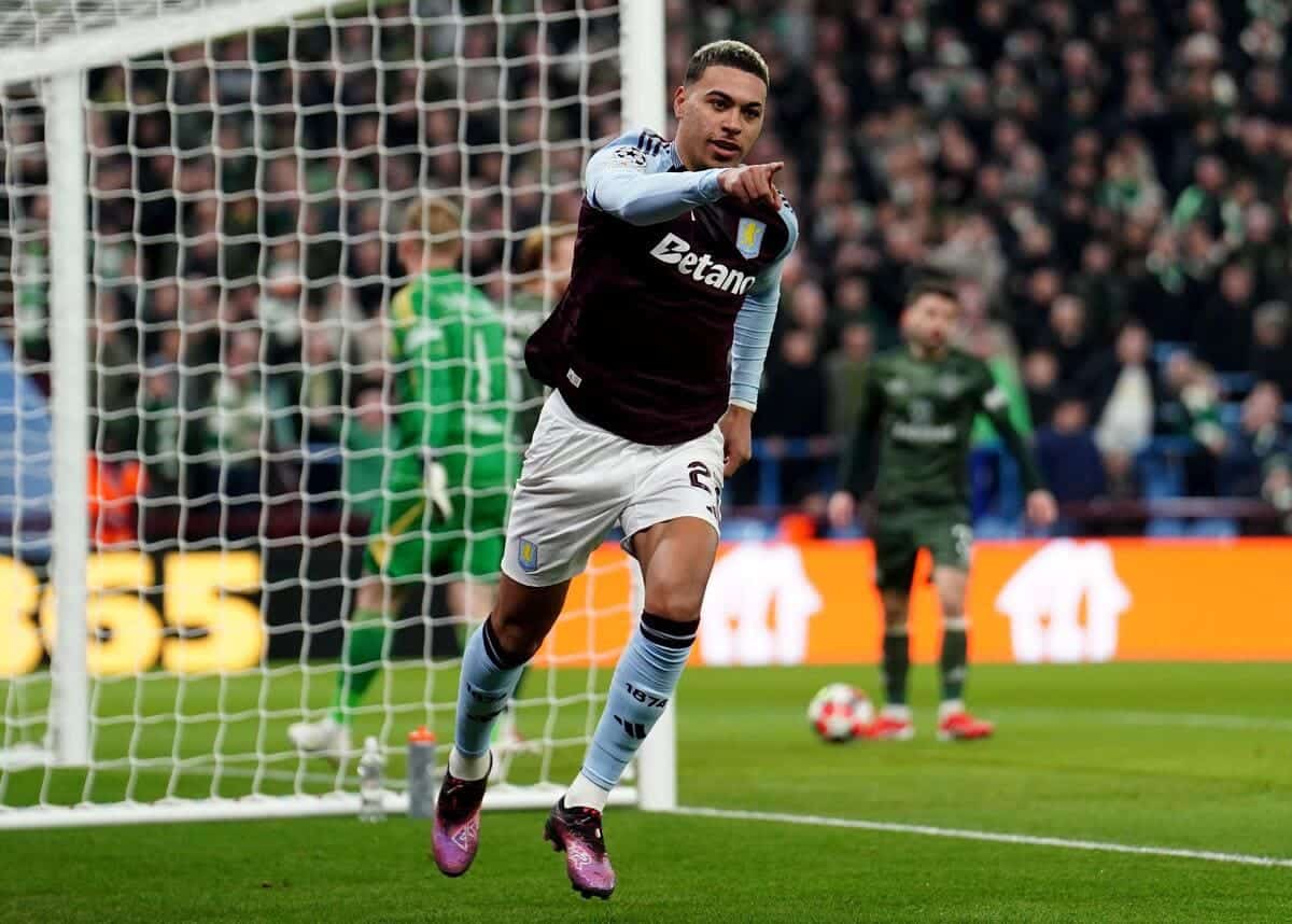 Aston Villa v Celtic: Early Rogers brace sends Villa Park wild