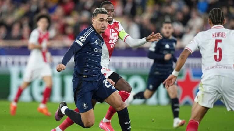 Monaco 1-0 Aston Villa: Villans miss chance to seal progression