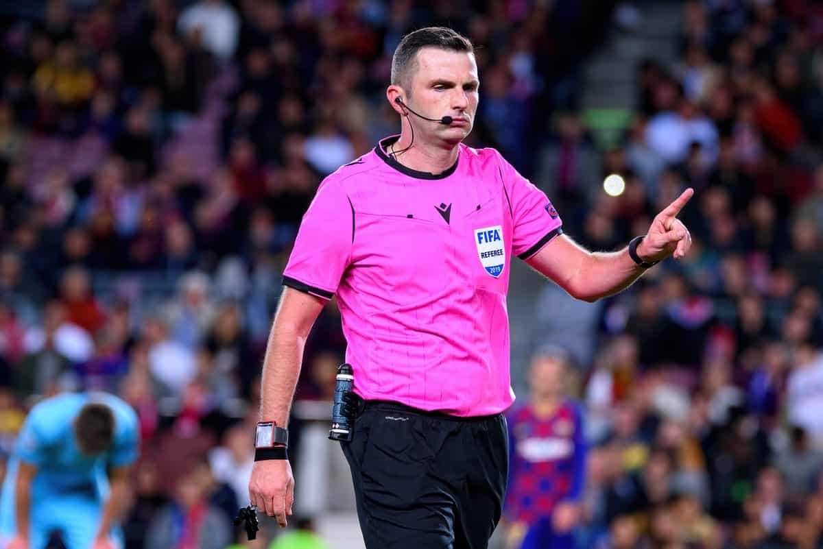 Under-fire referee Michael Oliver appointed to crunch Champions League tie between Barcelona and Atalanta on Wednesday