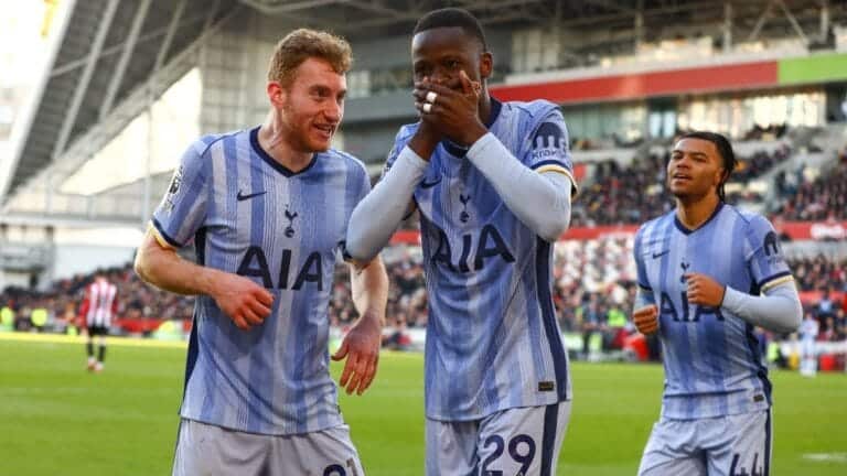 Brentford 0-2 Tottenham: Postecoglou breathes sigh of relief after breaking losing run