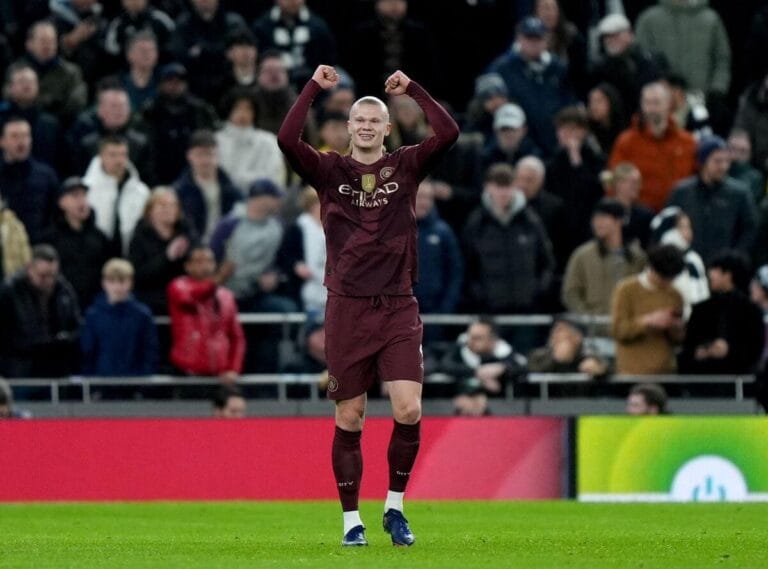 Tottenham 0-1 Manchester City: Haaland scores on return as both sides squander chances