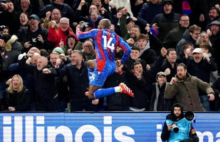 Crystal Palace vs Manchester United: Watch Mateta give Eagles the lead at Selhurst Park