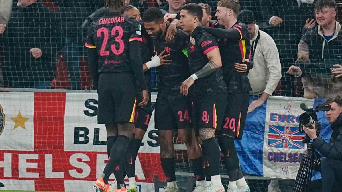 FC Copenhagen 1-2 Chelsea: Blues pass through Conference League first leg