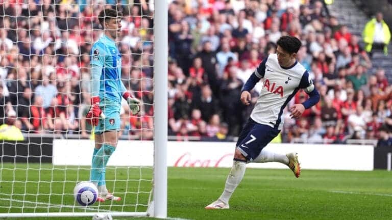 Tottenham 2-2 Bournemouth: Son penalty saves Spurs from another defeat