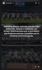 ليونيل ميسي على Instagram