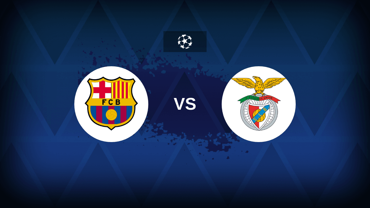 Barcelona v Benfica; Line-ups, stats and preview