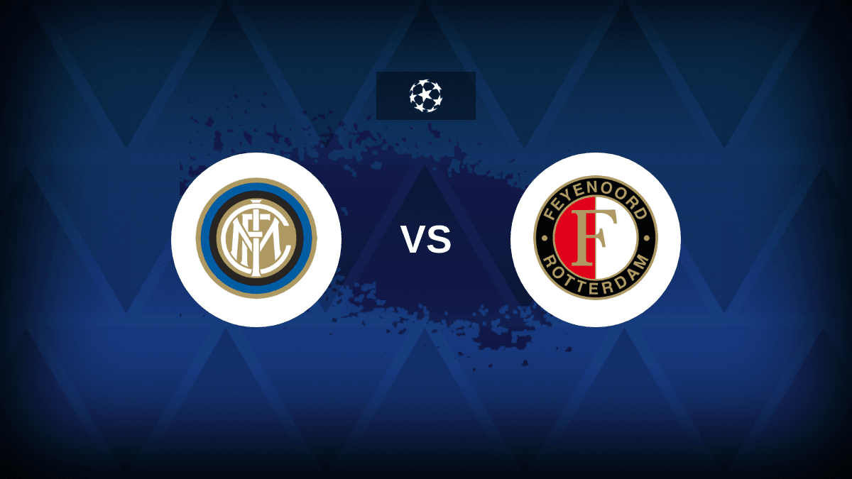 Inter v Feyenoord – Line-ups, stats and preview
