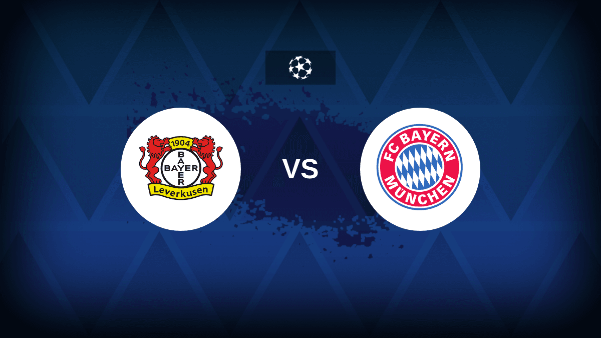 Bayer Leverkusen v Bayern Munich: Line-ups, stats and preview