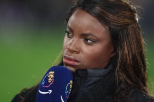 Eni Aluko hits out at Ian Wright again and criticises Women’s Euro 2025 pundit choice as Laura Woods ‘refuses to defend’ outburst