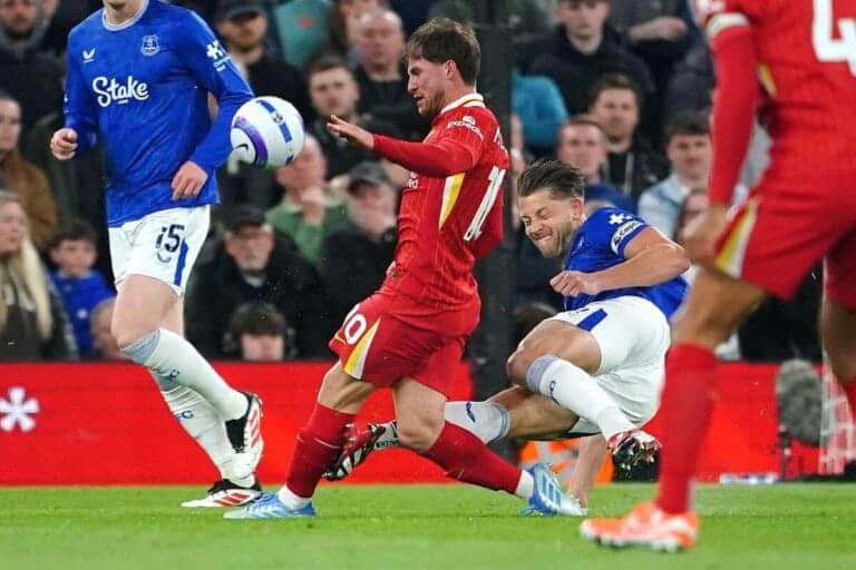 Liverpool boss Slot welcomes PGMOL admitting error over Tarkowski tackle